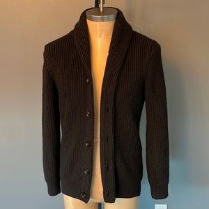 Black Zara cardigan sweater
